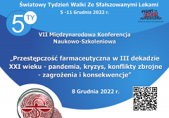 Konferencja dla specjalistów dotycząca przestępczości farmaceutycznej