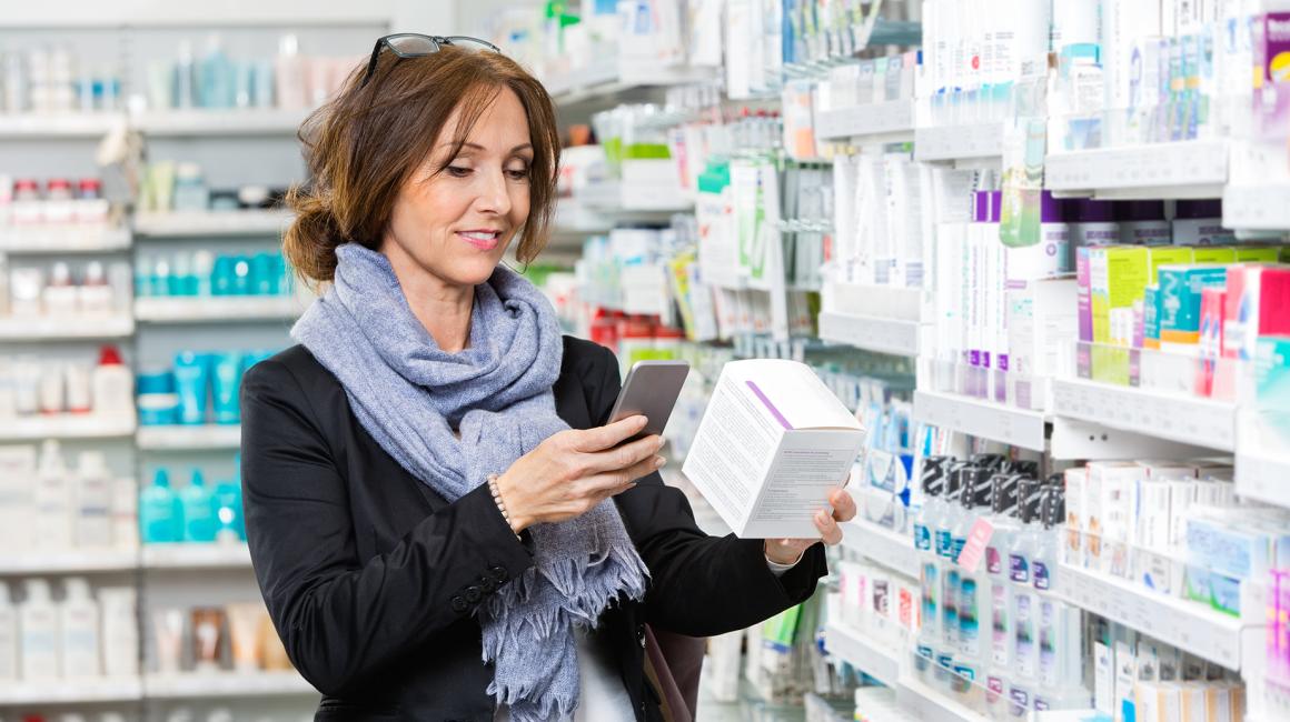 Po zeskanowaniu kodu leki w aplikacji otworzy się ulotka leku (fot. Shutterstock)