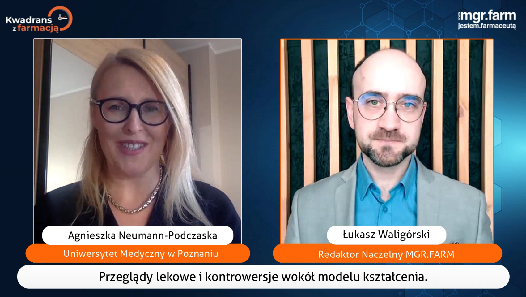 Prof. UMP Agnieszka Neumann-Podczaska odpowiedziała na zarzuty stawiane przez samorząd zawodu farmaceuty (fot. MGR.FARM)