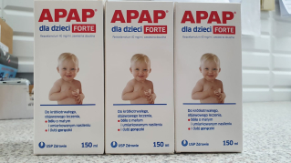Syrop przeciwgorączkowy dla dzieci Apap wstrzymany w obrocie