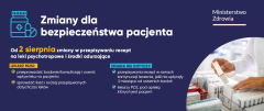 Od dziś zmiana zasad przepisywania recept na leki psychotropowe i środki odurzające