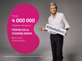 Rusza akcja #ZbadajNerki, której ambasadorem został aktor Piotr Polk