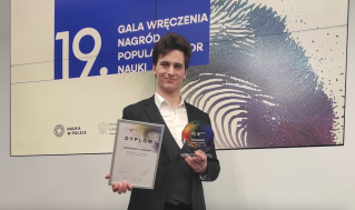 Farmaceuta wyróżniony w konkursie „Popularyzator Nauki 2023”