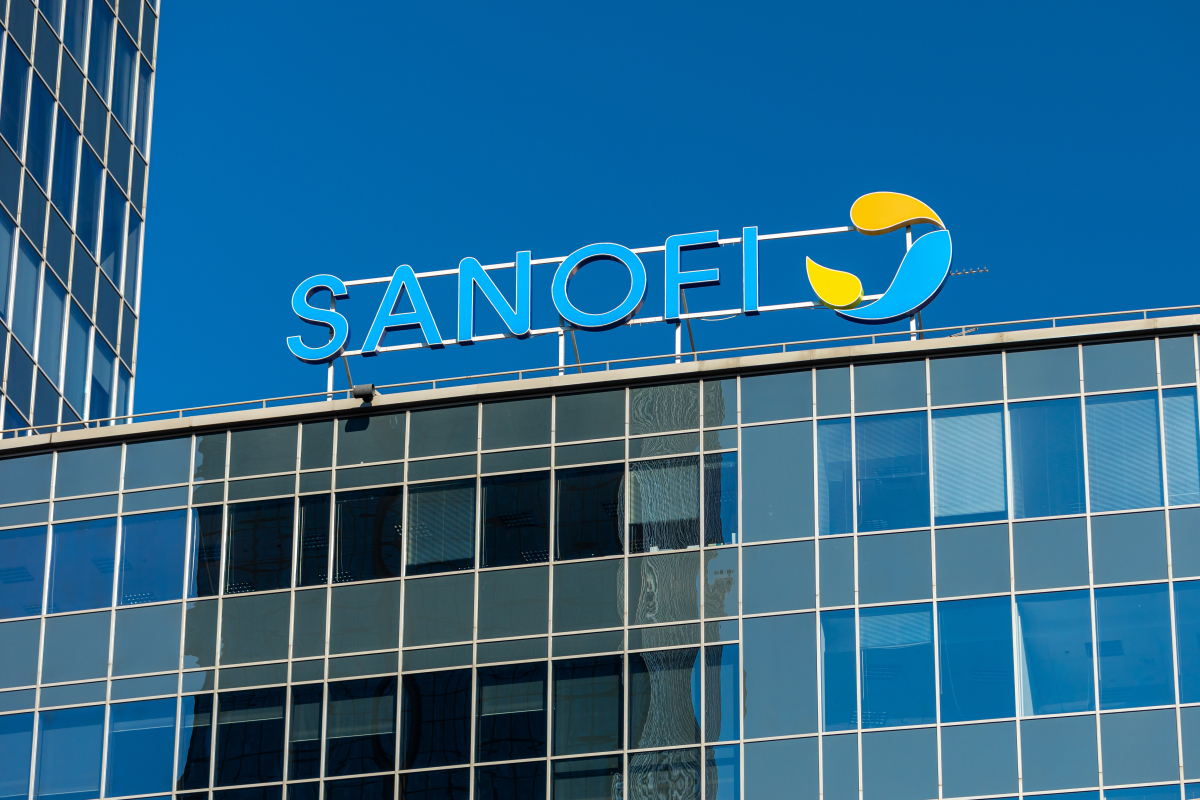Budynek firmy Sanofi w Warszawie.