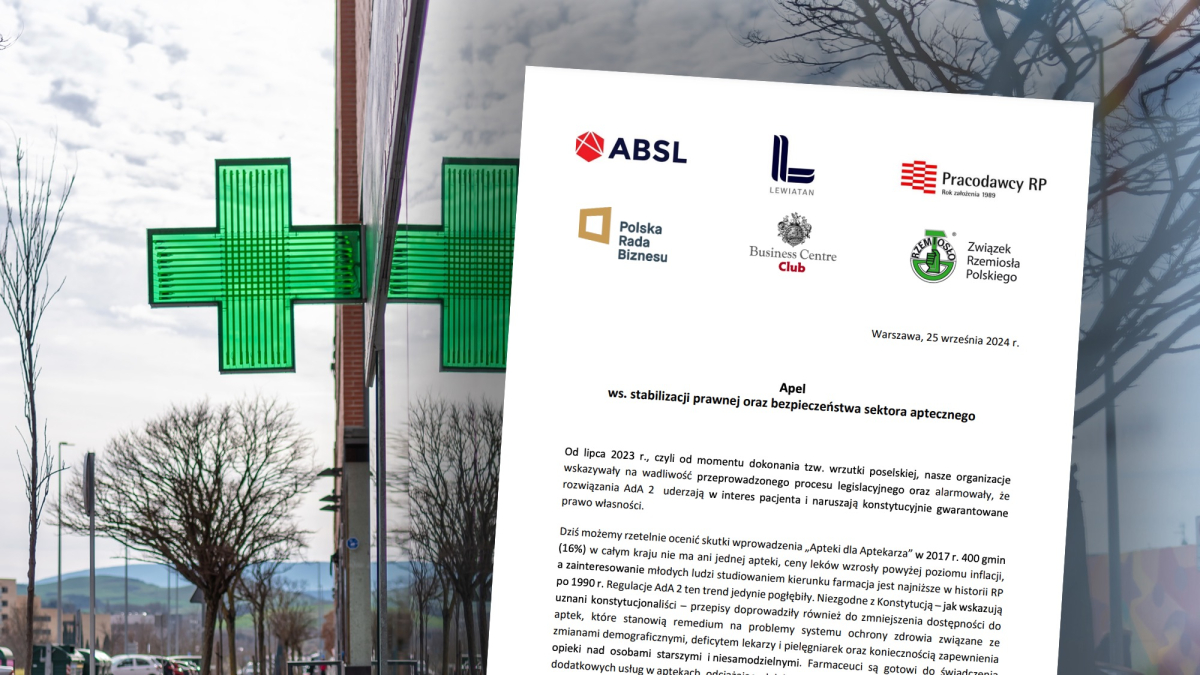 przedsiębiorcy w sprawie apteki dla aptekarza