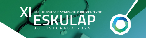 Ogólnopolskie Sympozjum Biomedyczne Eskulap -kolejna edycja