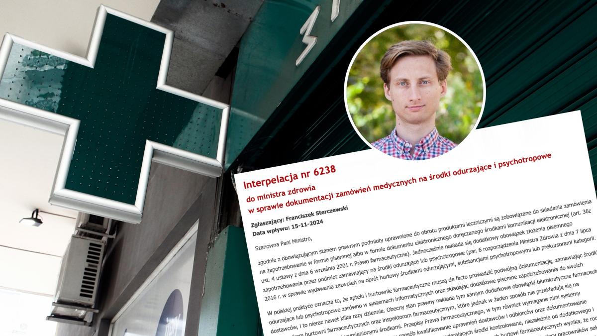poseł starczewski pisze w sprawie farmaceutów