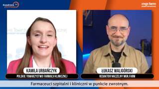 Ilu farmaceutów klinicznych faktycznie pracuje z pacjentem?