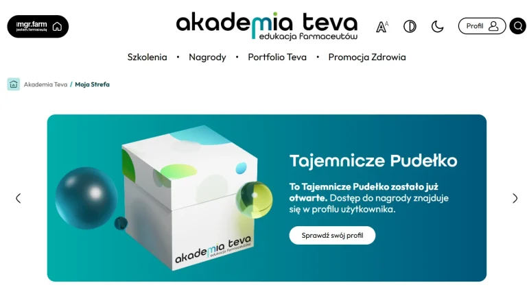 Akademia Teva – tajemnicze pudełko