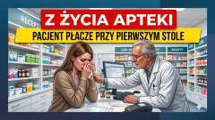 Pacjent płacze przy pierwszym stole – rola empatii w pracy farmaceuty